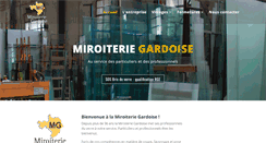 Desktop Screenshot of miroiterie-gardoise.com