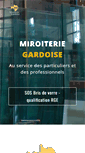Mobile Screenshot of miroiterie-gardoise.com